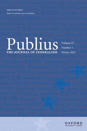 Publius: The Journal of Federalism