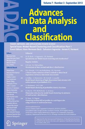 Advances in Data Analysis and Classification
