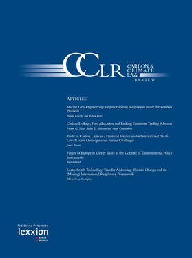 Carbon & Climate Law Review