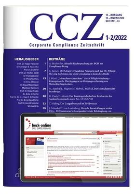 Corporate Compliance Zeitschrift (CCZ)