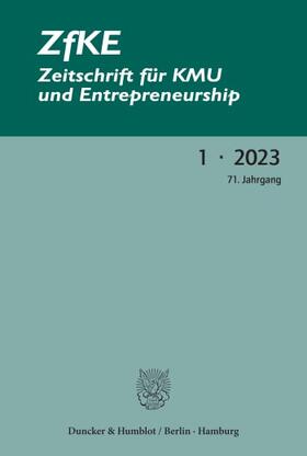 ZfKE - Zeitschrift für KMU und Entrepreneurship