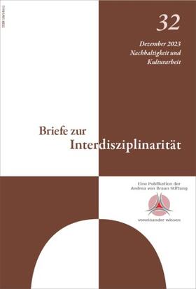 Briefe zur Interdisziplinarität