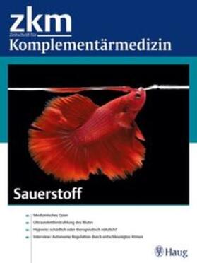 zkm Zeitschrift für Komplementärmedizin