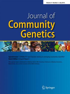 Journal of Community Genetics