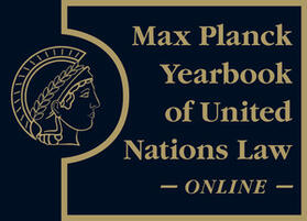 Max Planck Yearbook of United Nations Law Online