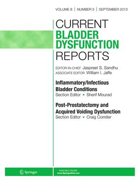 Current Bladder Dysfunction Reports