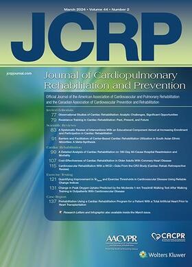 Journal of Cardiopulmonary Rehabilitation and Prevention