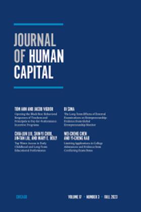 Journal of Human Capital