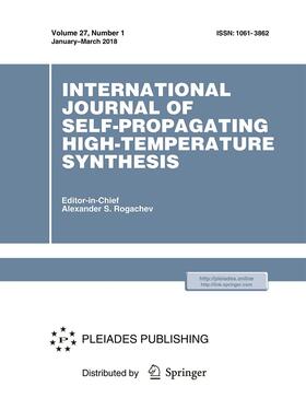 International Journal of Self-Propagating High-Temperature Synthesis