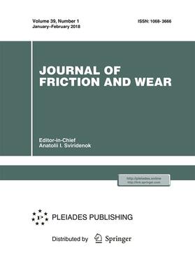 Journal of Friction and Wear