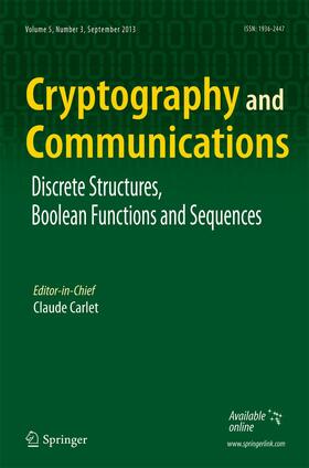 Cryptography and Communications