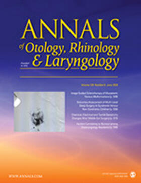 Annals of Otology, Rhinology & Laryngology