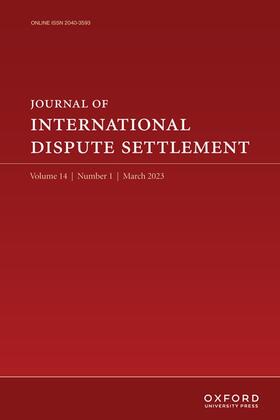Journal of International Dispute Settlement