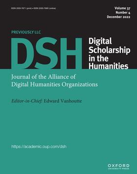 Digital Scholarship in the Humanities