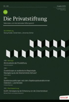 Die Privatstiftung (PSR)