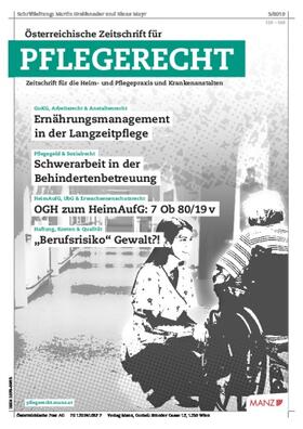 Österreichische Zeitschrift für Pflegerecht (ÖZPR)