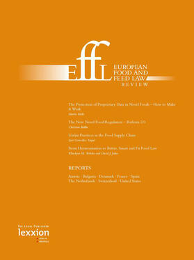 European Food and Feed Law Review