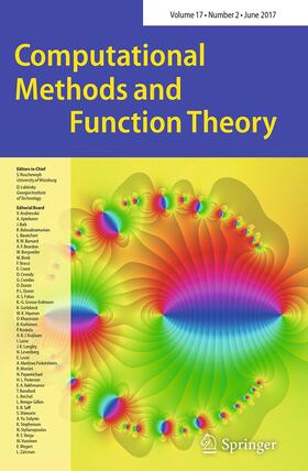 Computational Methods and Function Theory