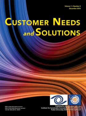 Customer Needs and Solutions