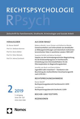 Rechtspsychologie – RPsych