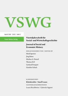 Vierteljahrschrift für Sozial- und Wirtschaftsgeschichte (VSWG)
