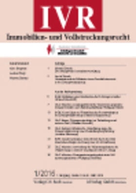 IVR Immobilien- und Vollstreckungsrecht