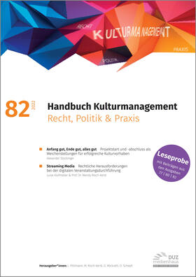 Handbuch Kulturmanagement
