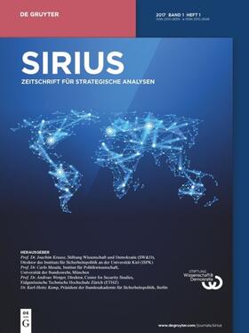 SIRIUS - Zeitschrift für Strategische Analysen