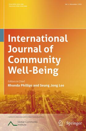 International Journal of Community Well-Being