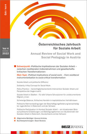Österreichisches Jahrbuch für Soziale Arbeit