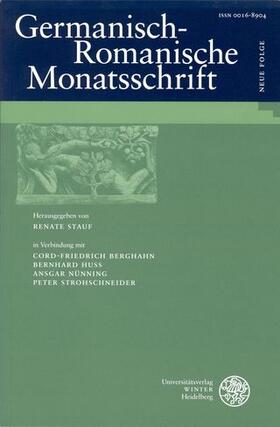 Germanisch-Romanische Monatsschrift