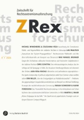 ZRex - Zeitschrift für Rechtsextremismusforschung