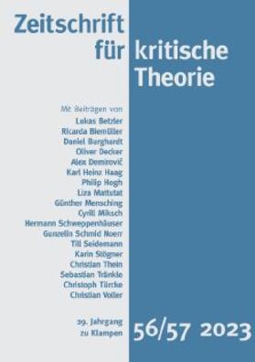 Zeitschrift für kritische Theorie