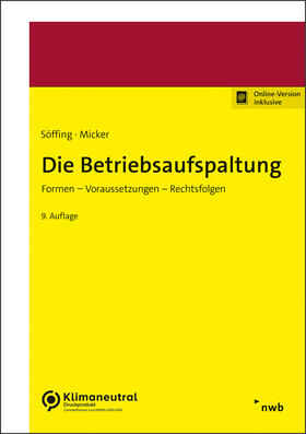 Die Betriebsaufspaltung