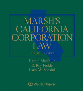 Marsh's California Corporation Law