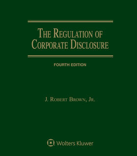Regulation of Corporate Disclosure