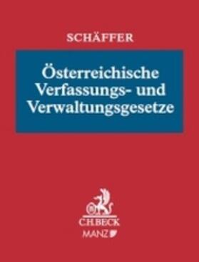 Österreichische Verfassungs- und Verwaltungsgesetze, mit Fortsetzungsbezug