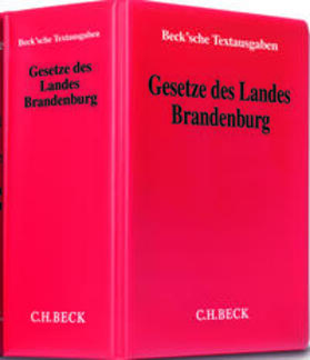 Gesetze des Landes Brandenburg  Hauptordner 95 mm