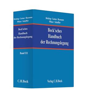 Beck'sches Handbuch der Rechnungslegung  Hauptordner zu Band III 65 mm