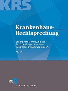 Krankenhaus-Rechtsprechung III