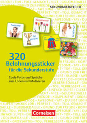 320 Belohnungssticker für die Sekundarstufe - Coole Fotos und Sprüche zum Loben und Motivieren