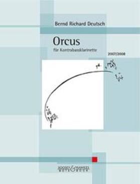 Orcus für Kontrabassklarinette