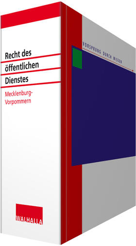 Recht des öffentlichen Dienstes Mecklenburg-Vorpommern