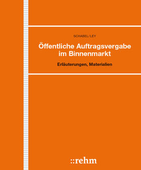 Die öffentliche Auftragsvergabe