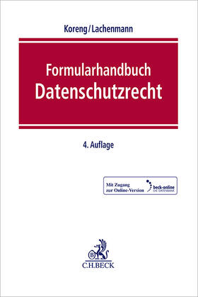 Formularhandbuch Datenschutzrecht