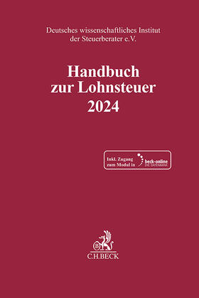Handbuch zur Lohnsteuer 2024: LSt 2024