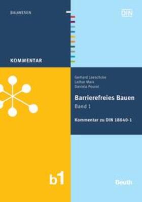 Barrierefreies Bauen Band 1 - Buch mit E-Book