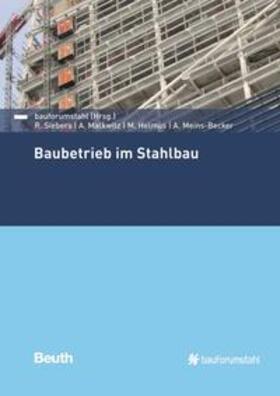 Baubetrieb im Stahlbau - Buch mit E-Book