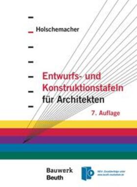 Entwurfs- und Konstruktionstafeln für Architekten