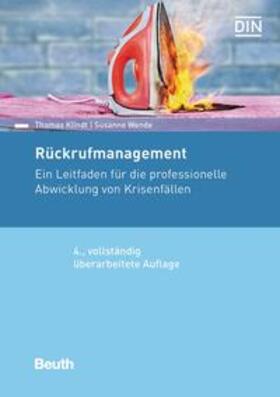 Rückrufmanagement - Buch mit E-Book